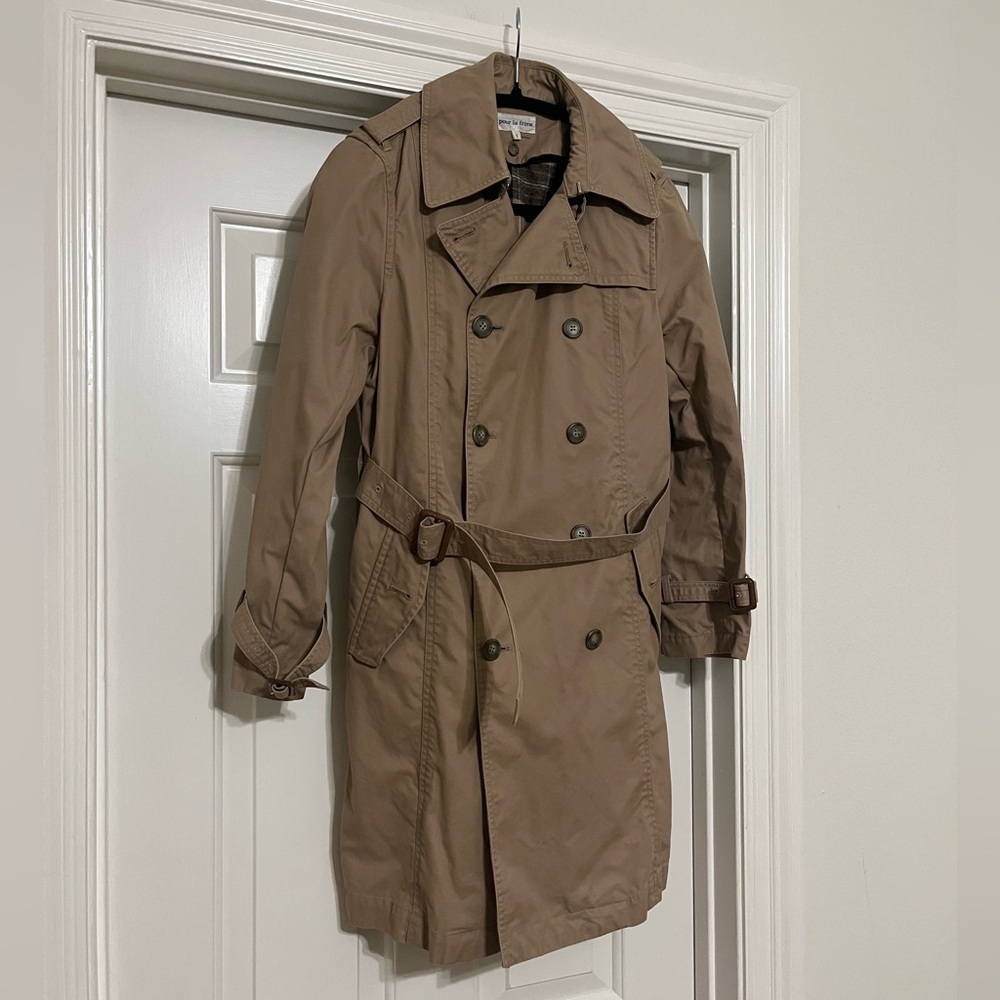 Pour la frime tan Utility Coat